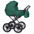 Коляска 2 в 1 Riko Basic Montana Ecco Prestige 13, Emerald