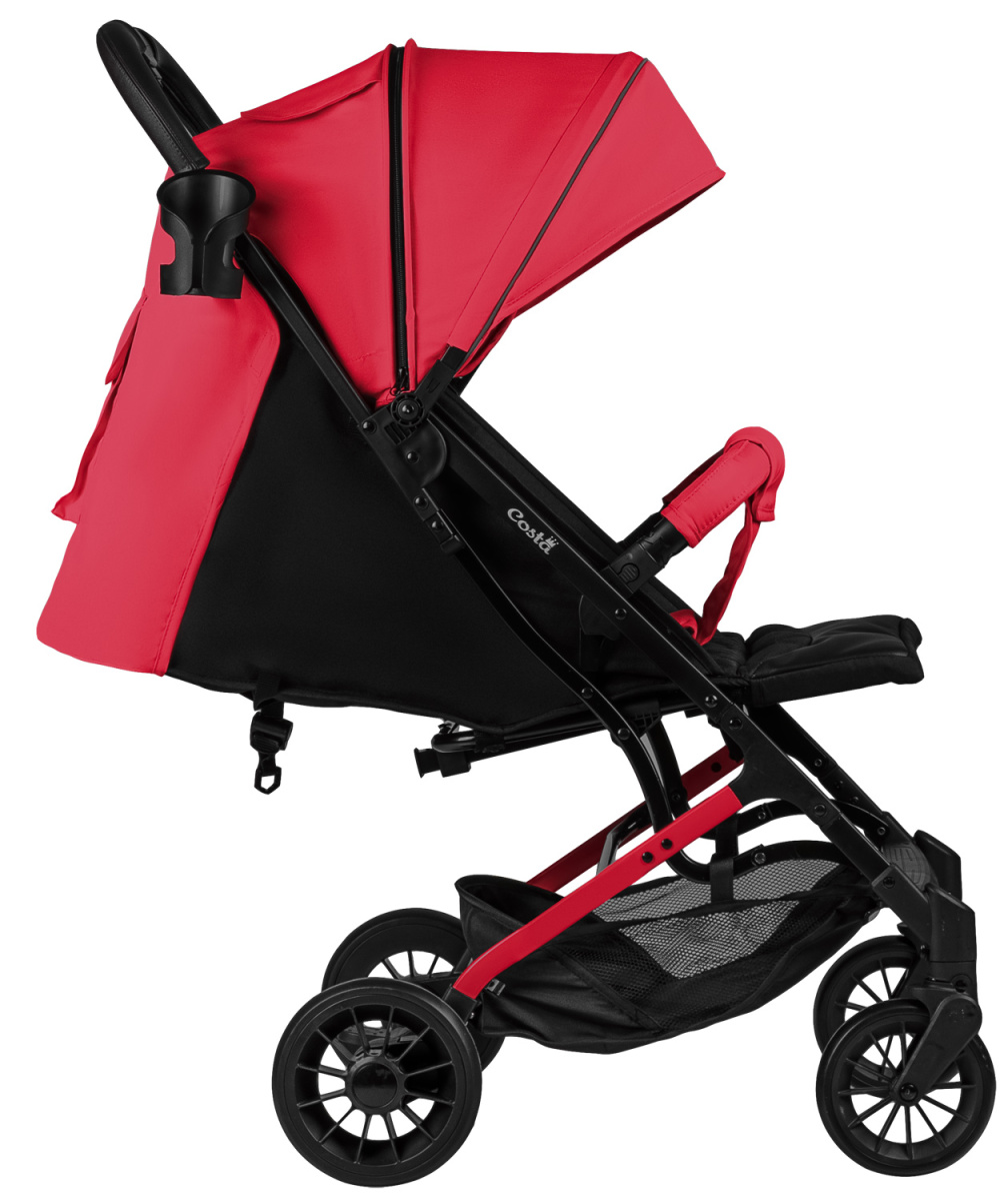 Коляска детская прогулочная Farfello Costa Tracy (Scarlet red/красный)