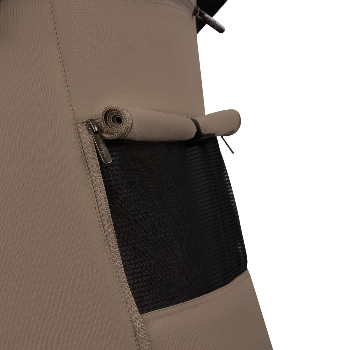 Коляска прогулочная Indigo Delta+ бежевый