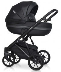 Коляска 2 в 1 RIKO BASIC DELTA ECCO 15 Black