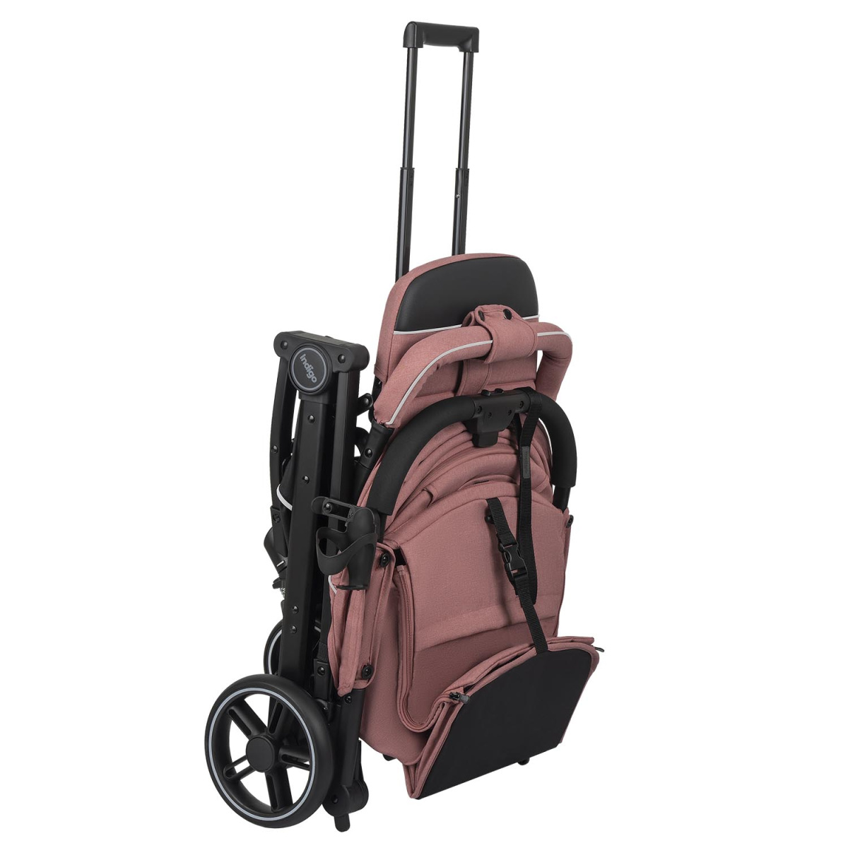 Коляска прогулочная Indigo TRIP розовый