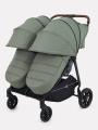Коляска прогулочная для двойни Rant Twinny Olive 2025