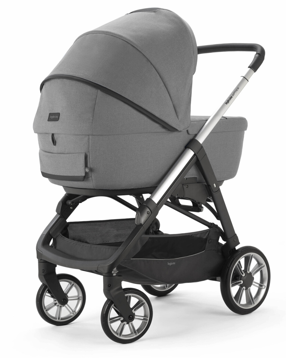 Коляска 3 в 1 Inglesina Aptica с подставкой под люльку Stand Up, Kensington Grey