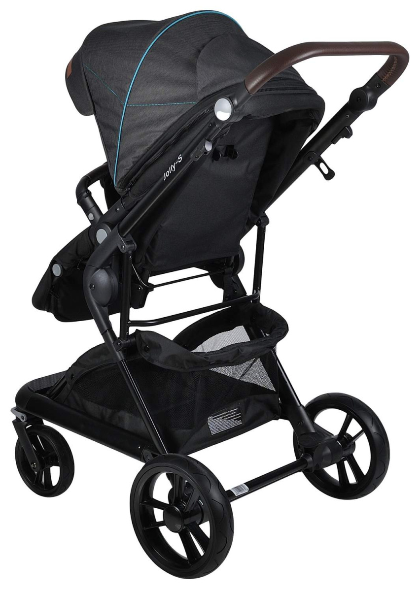 Коляска модульная 2 в 1 Farfello Jolly-S (J-88 серый)