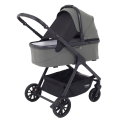 Коляска 2 в 1 MOWBaby MOVE MB401 Grey (Green)