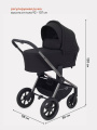 Коляска 2 в 1 RANT FLEX PRO 2023 RA074 BLACK
