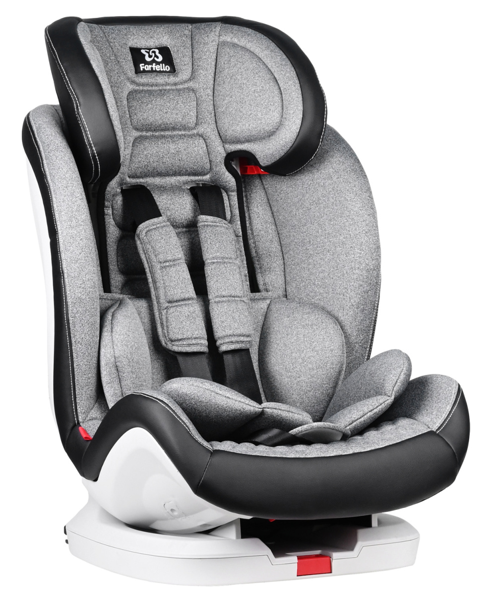 Автокресло детское Farfello YB709A1 Black/gray/серо-черный