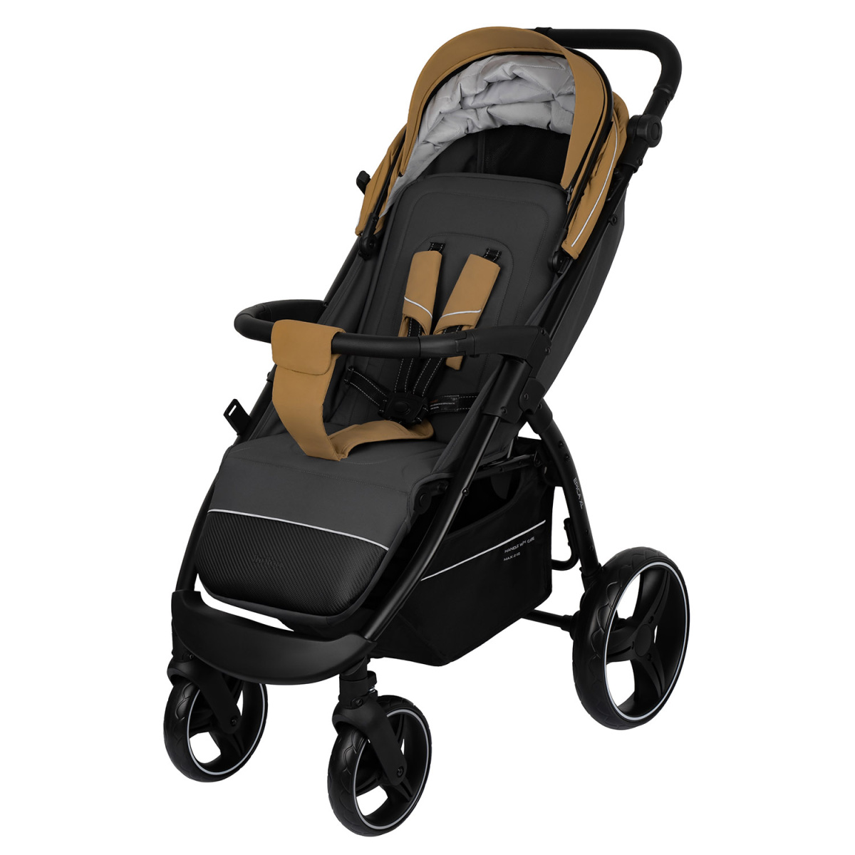 Коляска прогулочная Indigo EPICA XL бежевый-серый