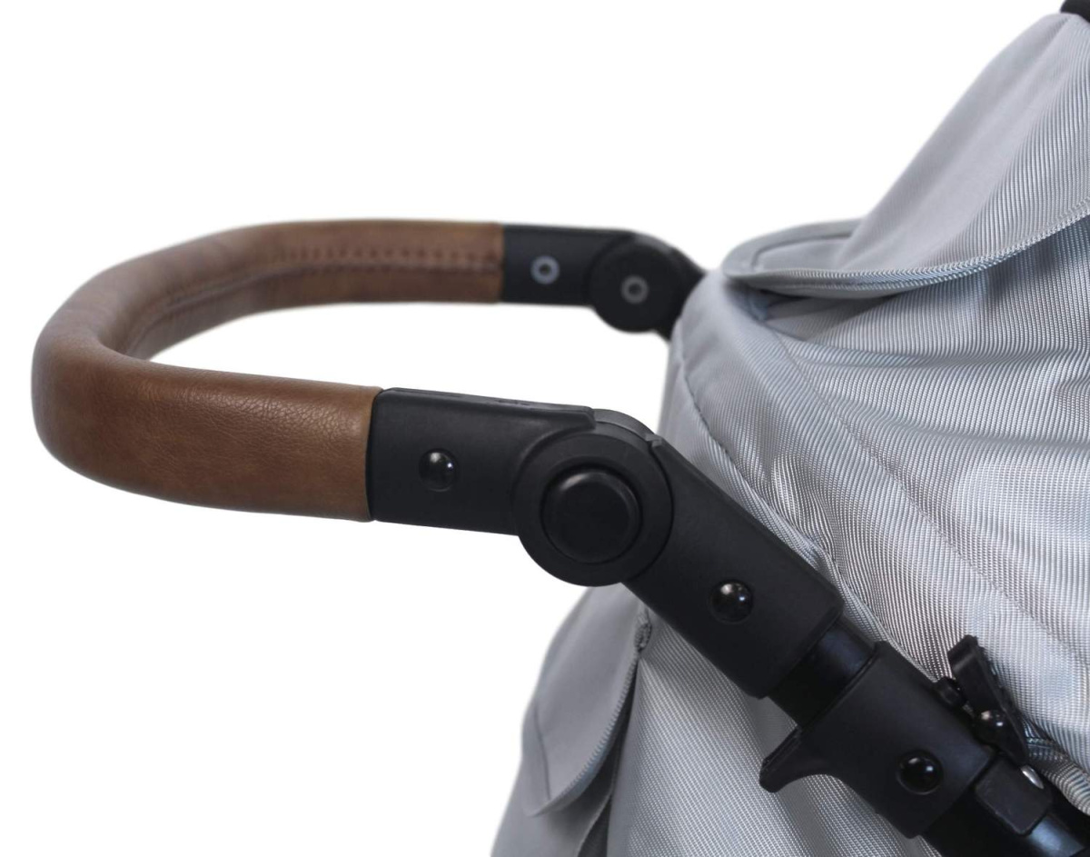 Коляска детская прогулочная Farfello Bino Angel Comfort (Silver/ серебристый)