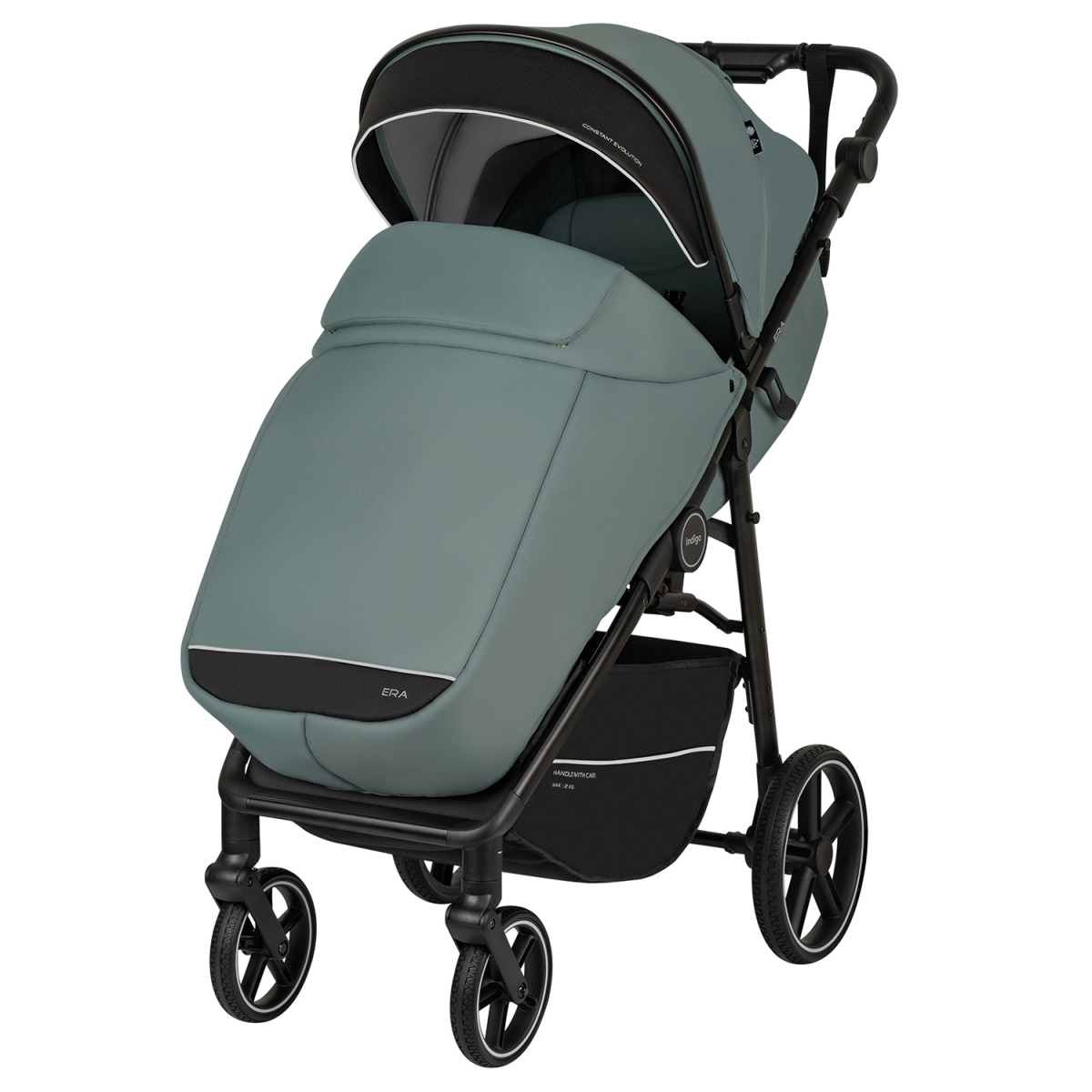 Коляска прогулочная Indigo ERA зеленый