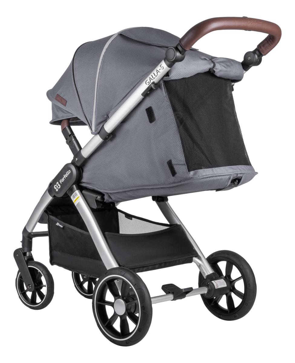 Коляска детская прогулочная Farfello Galla-S (Greige/Серый)