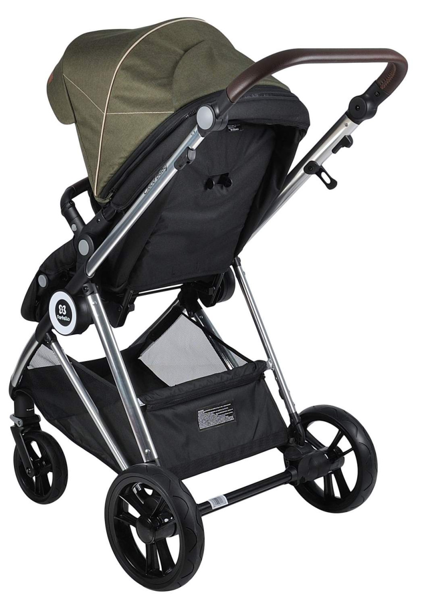 Коляска модульная 2 в 1 Farfello Cloud Baby CB (CB-11 Хаки)