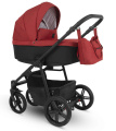 Коляска Camarelo Picco 2 в 1 красный меланж