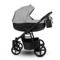 Коляска 2 в 1 Camarelo Navo, Светло-серый меланж