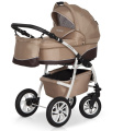 Коляска 2 в 1 Riko Modus 02 бежево-коричневый