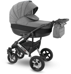 Коляска Camarelo Sevilla WXSE 3 в 1 темно-серый меланж