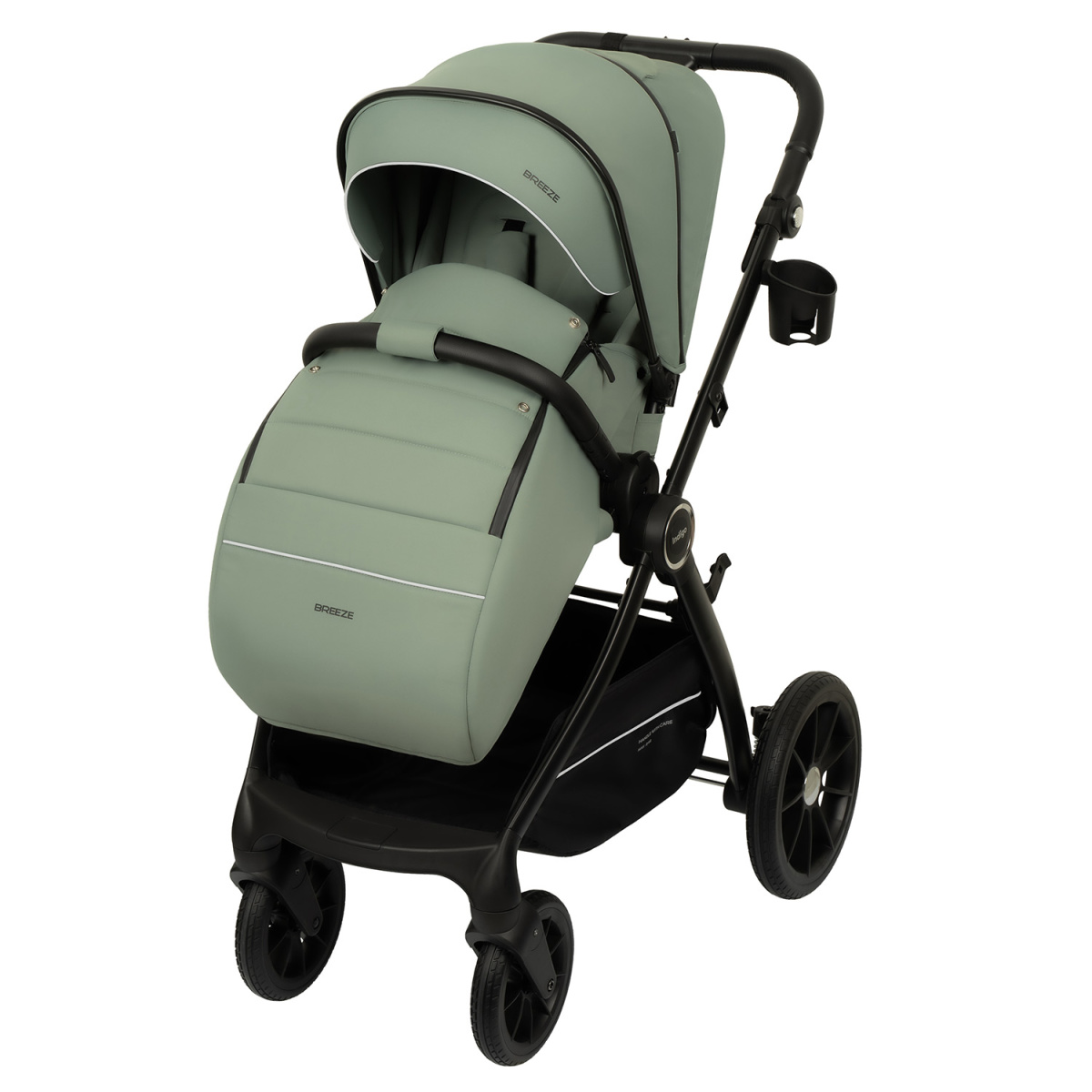 Коляска прогулочная Indigo BREEZE зелёный