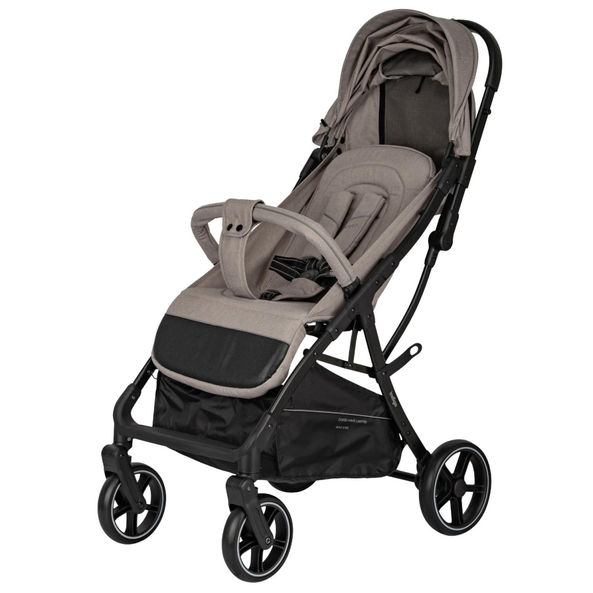 Коляска прогулочная Indigo FROST бежевый