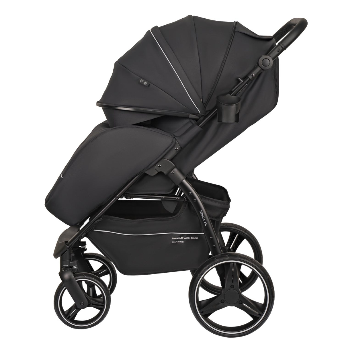 Коляска прогулочная Indigo EPICA XL черный