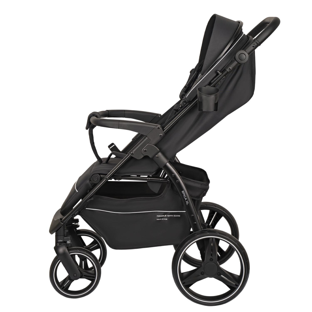 Коляска прогулочная Indigo EPICA XL черный