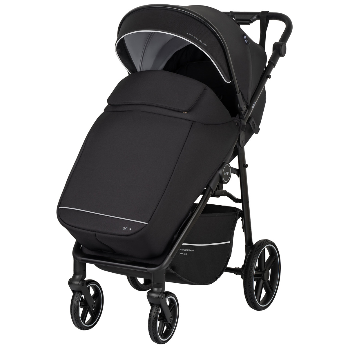 Коляска прогулочная Indigo ERA черный