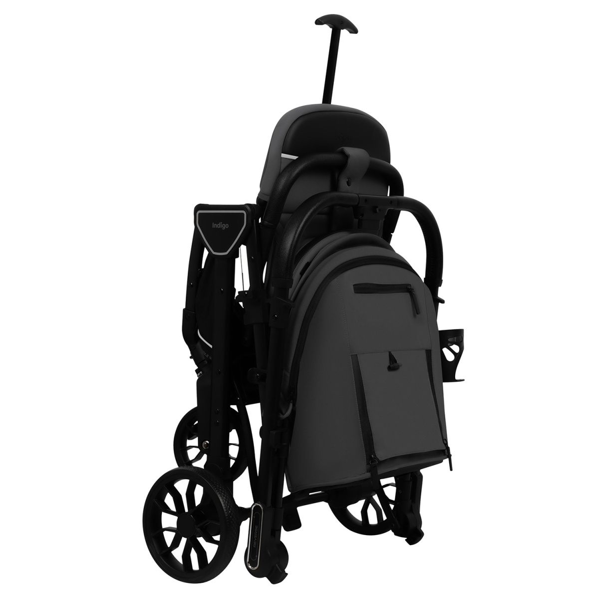 Коляска прогулочная Indigo VOLT темно-серый