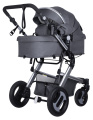 Коляска трансформер Farfello Diamond All-season (Электрический Серый)