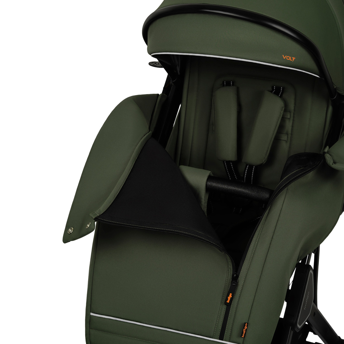 Коляска прогулочная Indigo VOLT зелёный