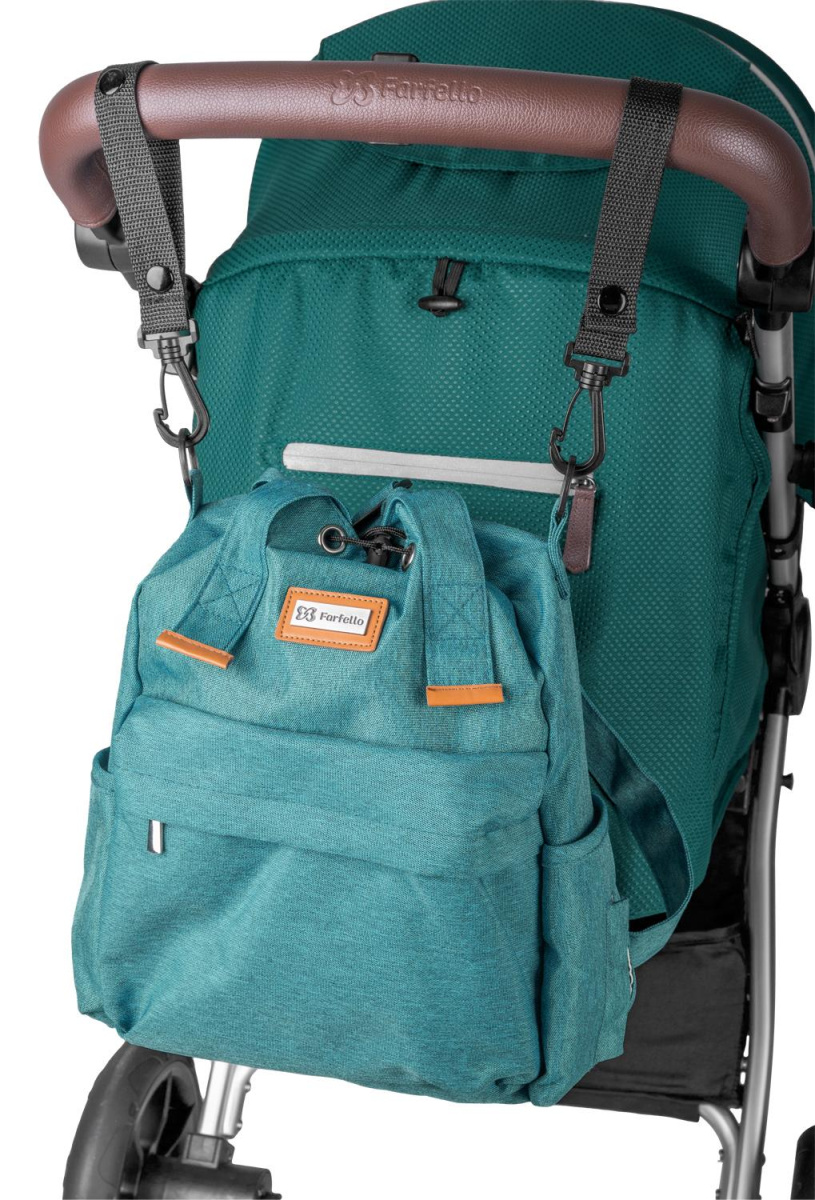 Коляска детская прогулочная Farfello Galla-S (Aquamarine/Аквамарин)