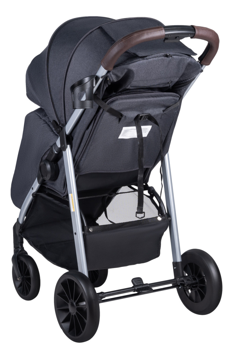 Коляска детская прогулочная Farfello COSTA Jenny + (Steel Grey/ Темно-серый)