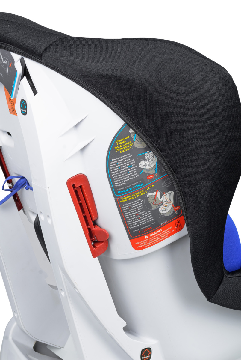 Автокресло детское Farfello GM0921 чёрный/фиолетовый Black/blue