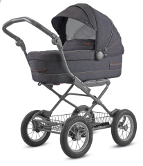 Коляска 2 в 1 Inglesina Sofia с подставкой под люльку Stand Up, Village Denim