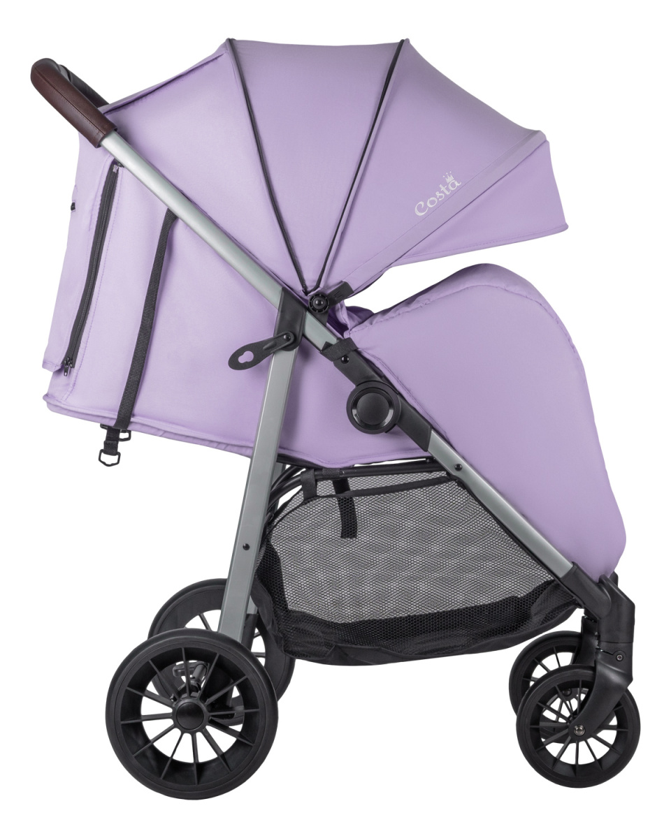 Коляска детская прогулочная Farfello COSTA Jenny + (Лавандовая/Lavender)