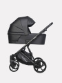 Коляска 3 в 1 Riko Basic Yoga Ecco 12 Black, Черный