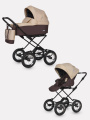 Коляска 2 в 1 Riko Basic Bella Classic 07 коричнево-бежевый