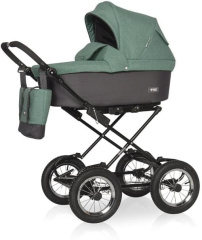 Коляска 2 в 1 Riko Basic Bella Classic 03 мятный
