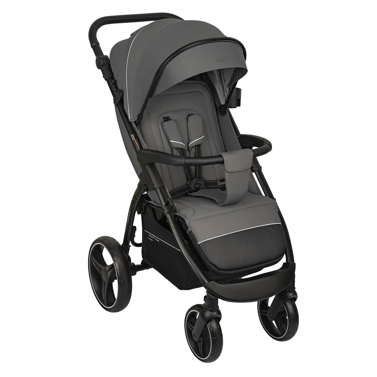 Коляска прогулочная Indigo EPICA XL темно-серый