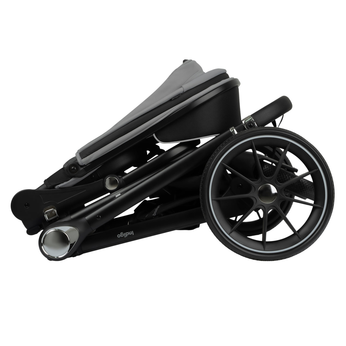 Коляска прогулочная Indigo GLOSS светло-серый