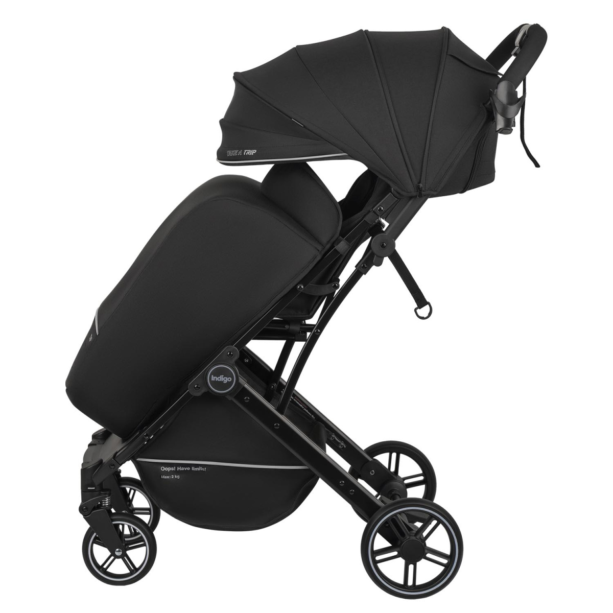 Коляска прогулочная Indigo TRIP черный