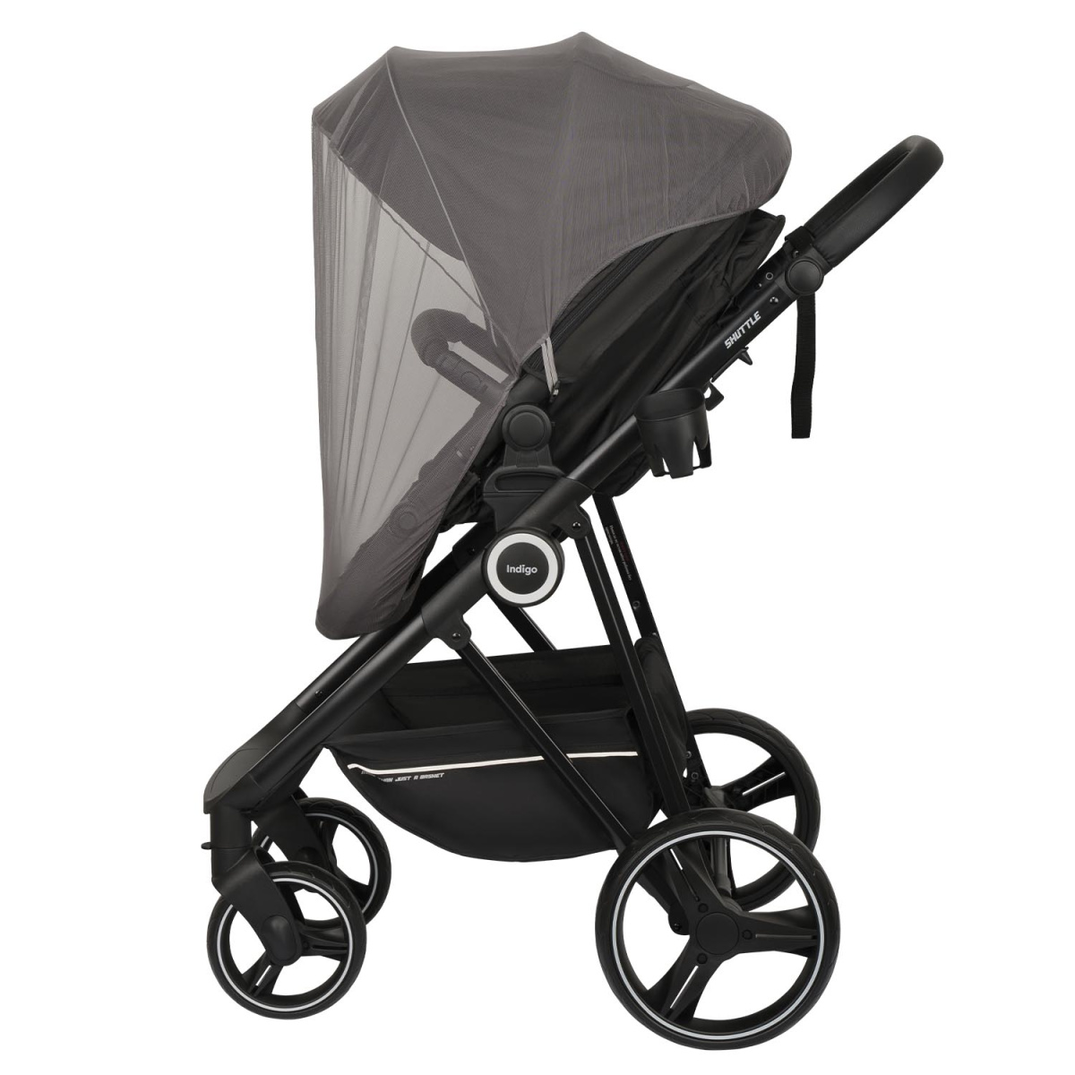 Коляска-трансформер Indigo SHUTTLE черный