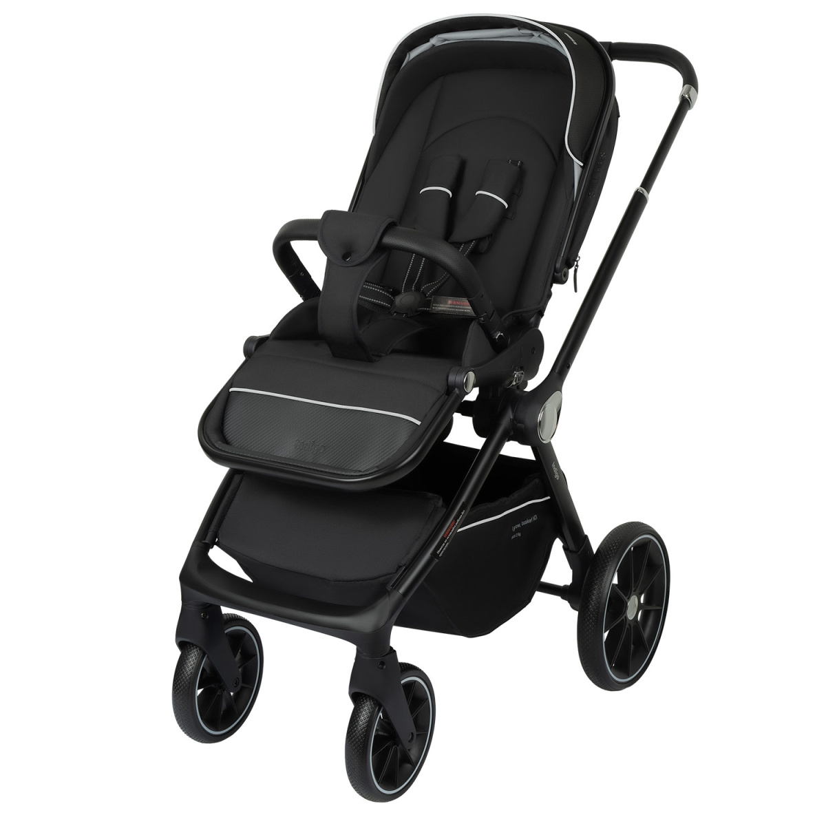 Коляска прогулочная Indigo GLOSS черный