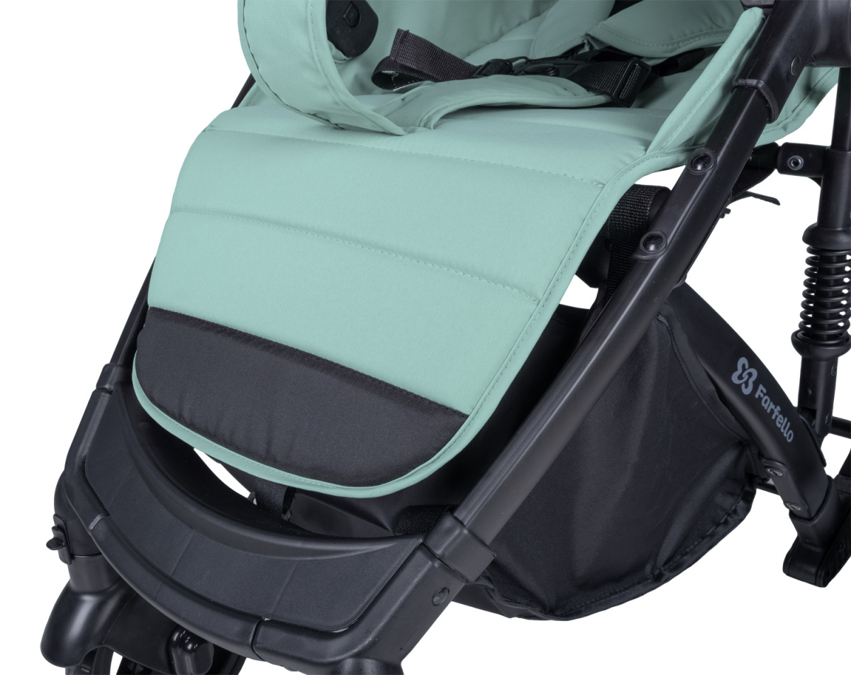 Коляска детская прогулочная Farfello Bino Angel Plus (Mint/Мятный)