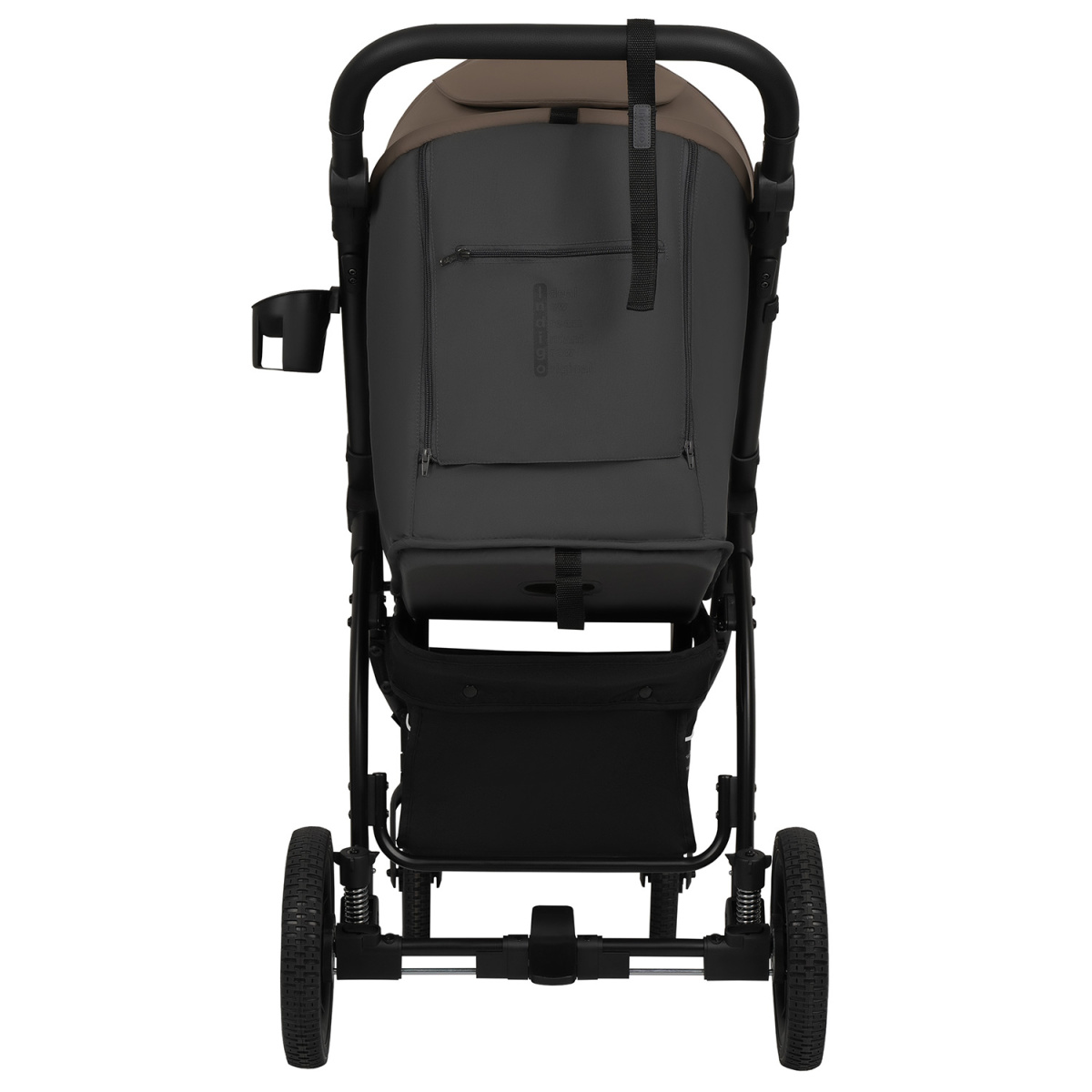 Коляска прогулочная Indigo EPICA SL, тем.бежевый-серый