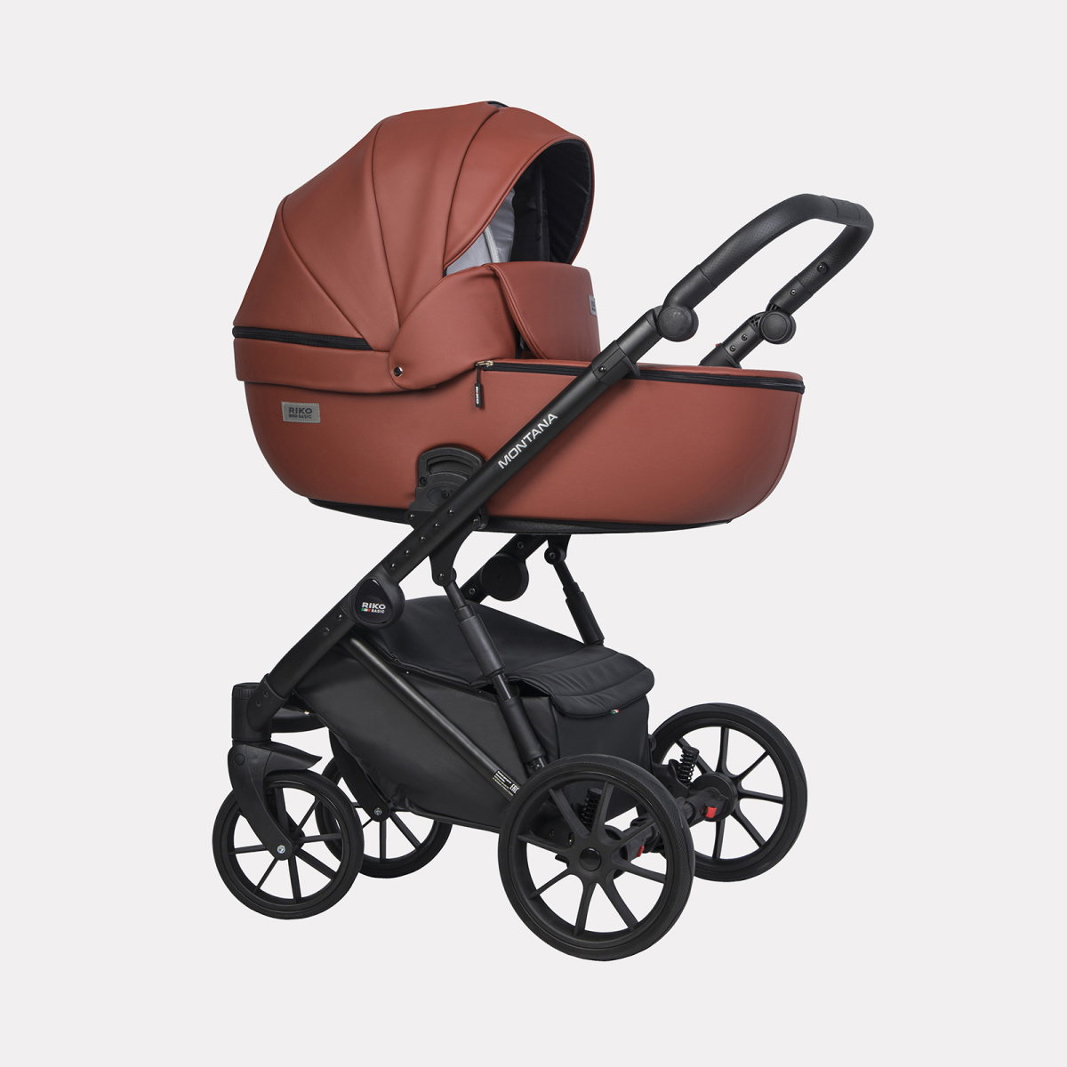Коляска 3 в 1 Riko Basic Montana Ecco 17 MAROON