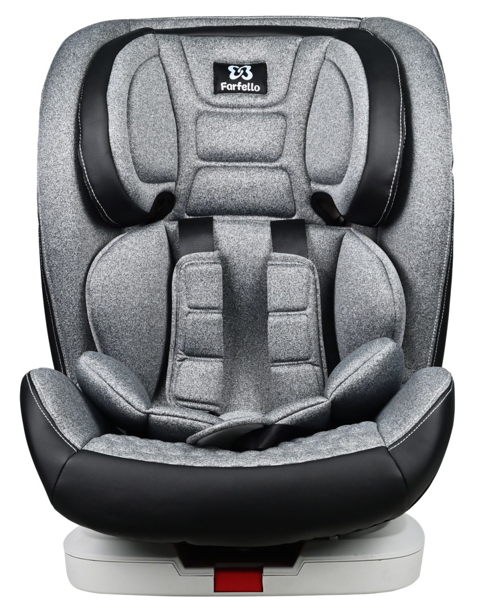 Автокресло детское Farfello YB709A1 Black/gray/серо-черный