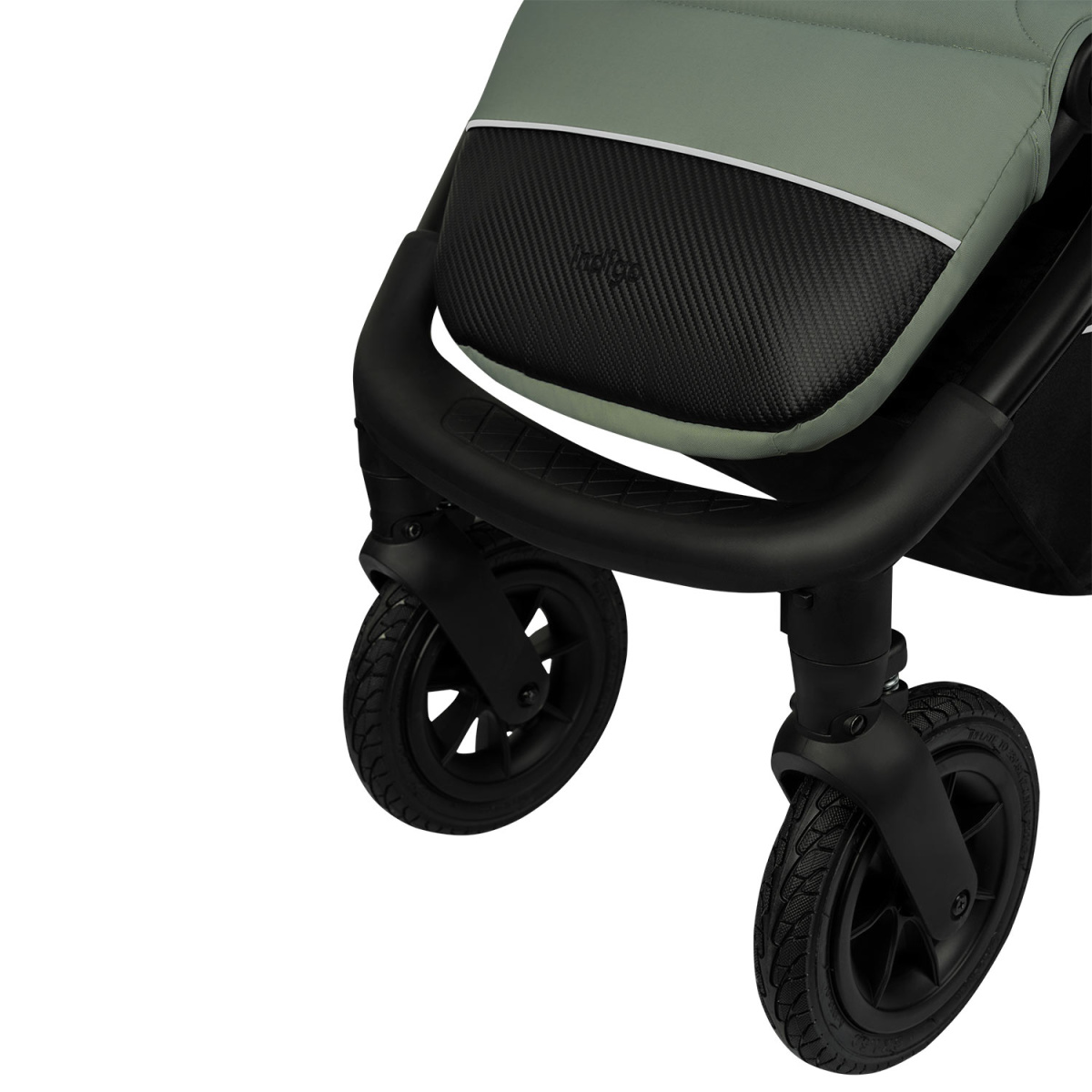 Коляска прогулочная Indigo EPICA XL AIR с сумкой зеленый