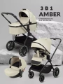Коляска 3 в 1 Mowbaby Amber Beige