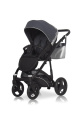 Коляска 3 в 1 Riko Basic Aicon 08 черно-белый