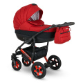 Коляска Camarelo Sevilla WXSE 3 в 1 красный
