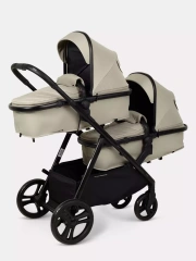 Коляска для двойни 2 в 1 Rant Basic Dualo Beige
